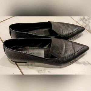 Everlane pointy toe flats, size 7.5